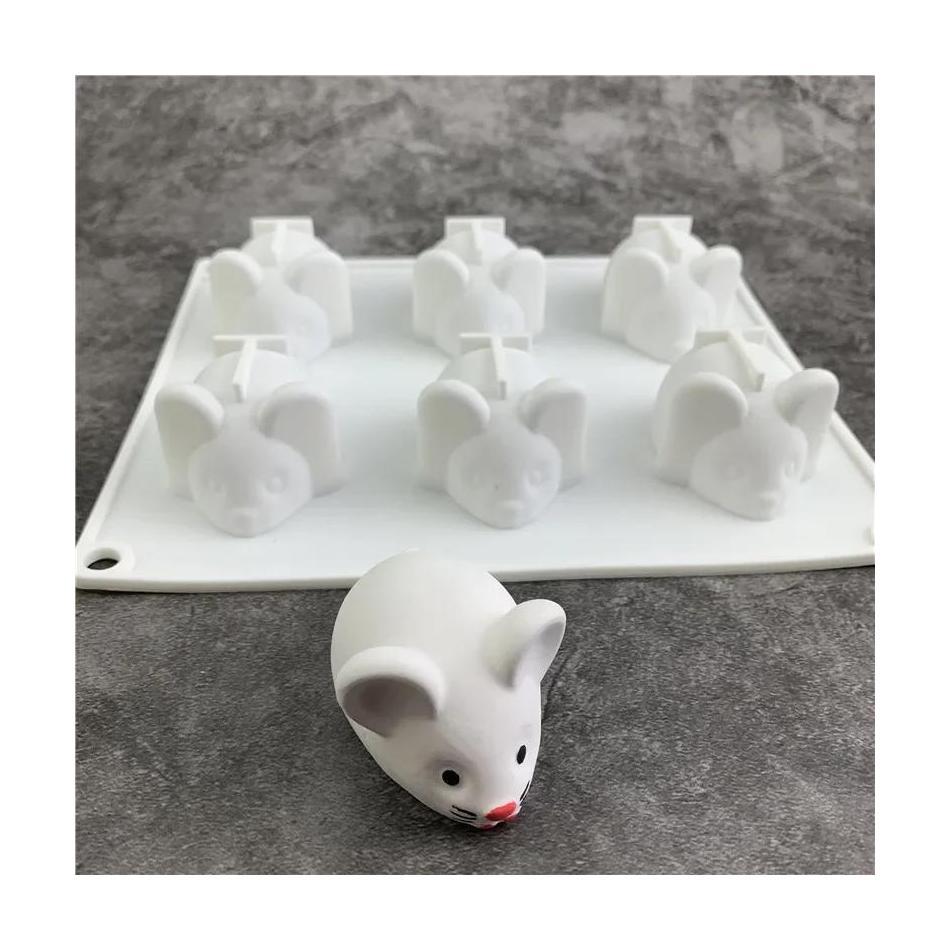 1 Pcs Cute Shape Mouse Mold Mo - Bunny Cake Mold 评论和价格