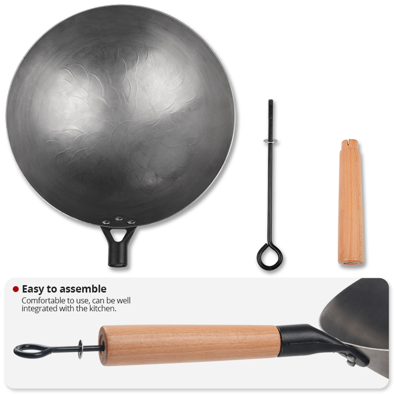 Chinese Iron Wok Handmade Forg - Cast Iron Corn 评论和价格