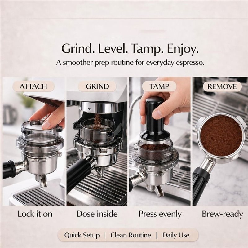 Promotion!Twist-Lock Portafilt - Breville Espresso Barista Touch 评论和价格