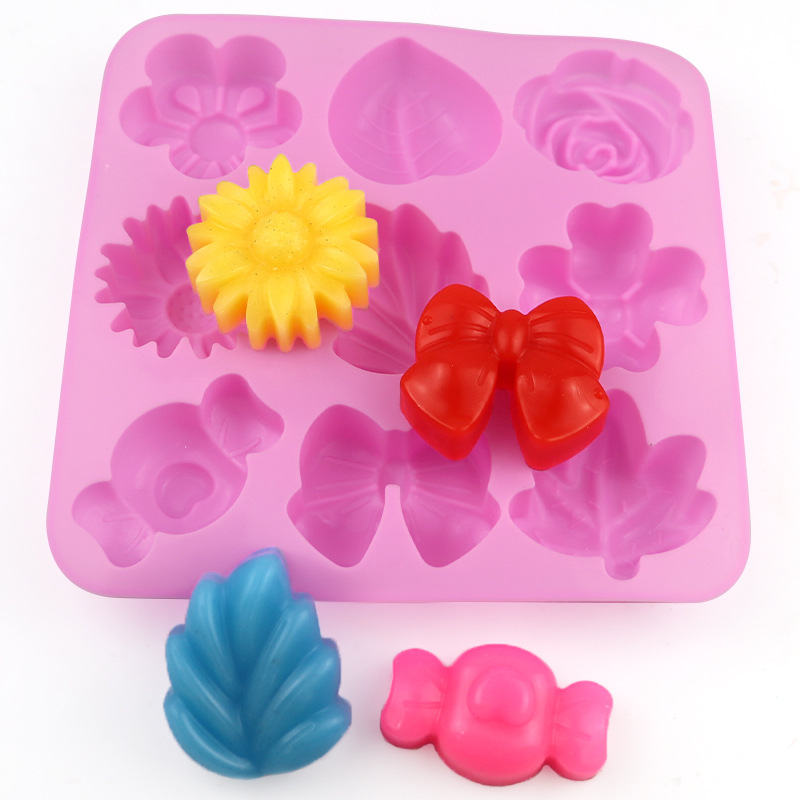 Rose Silicone Mold Flower Leav - Bunny Cake Mold 评论和价格